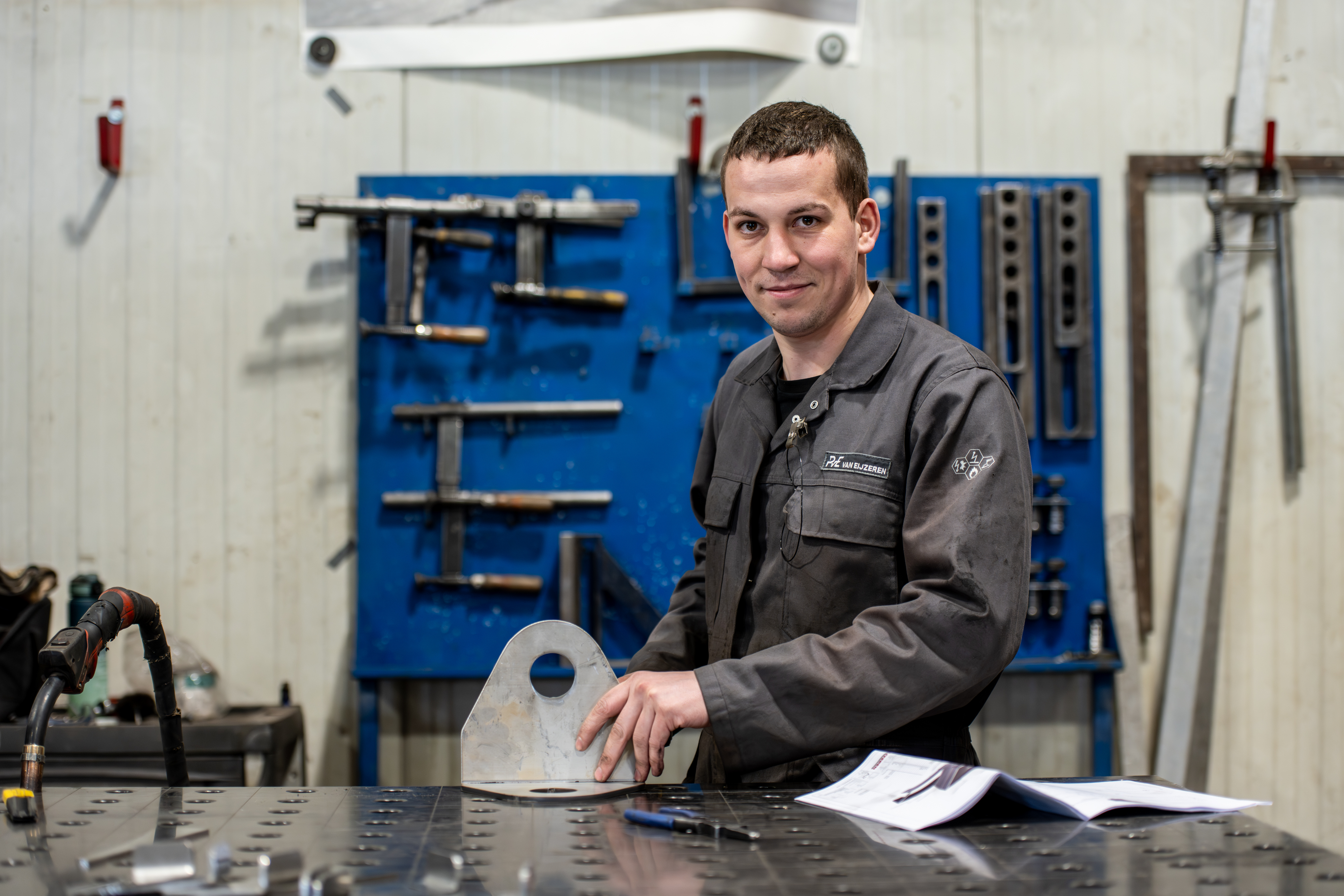 Fitter / Lasser vacature bij P. van Eijzeren Machinebouw in Borssele
